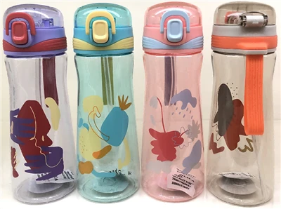 Flip Top Children Water Bottle BPA Free
