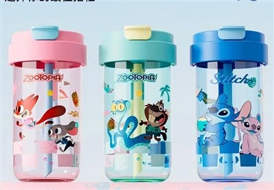 Eco Friendly Reusable Coffee Cup With Straw Lid