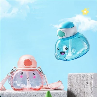 Kids Drink Bottle with Straw