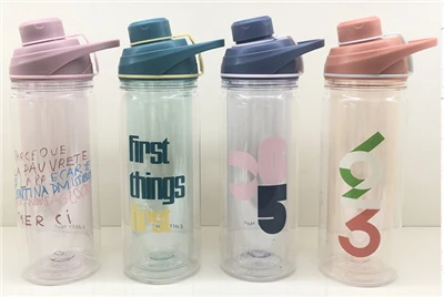 Leak Proof BPA Free Water Bottle With Screw Top Lid