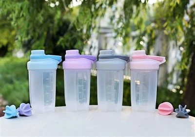 Protein Plastic Shaker Bottle