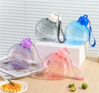 Round Plastic Water Bottle